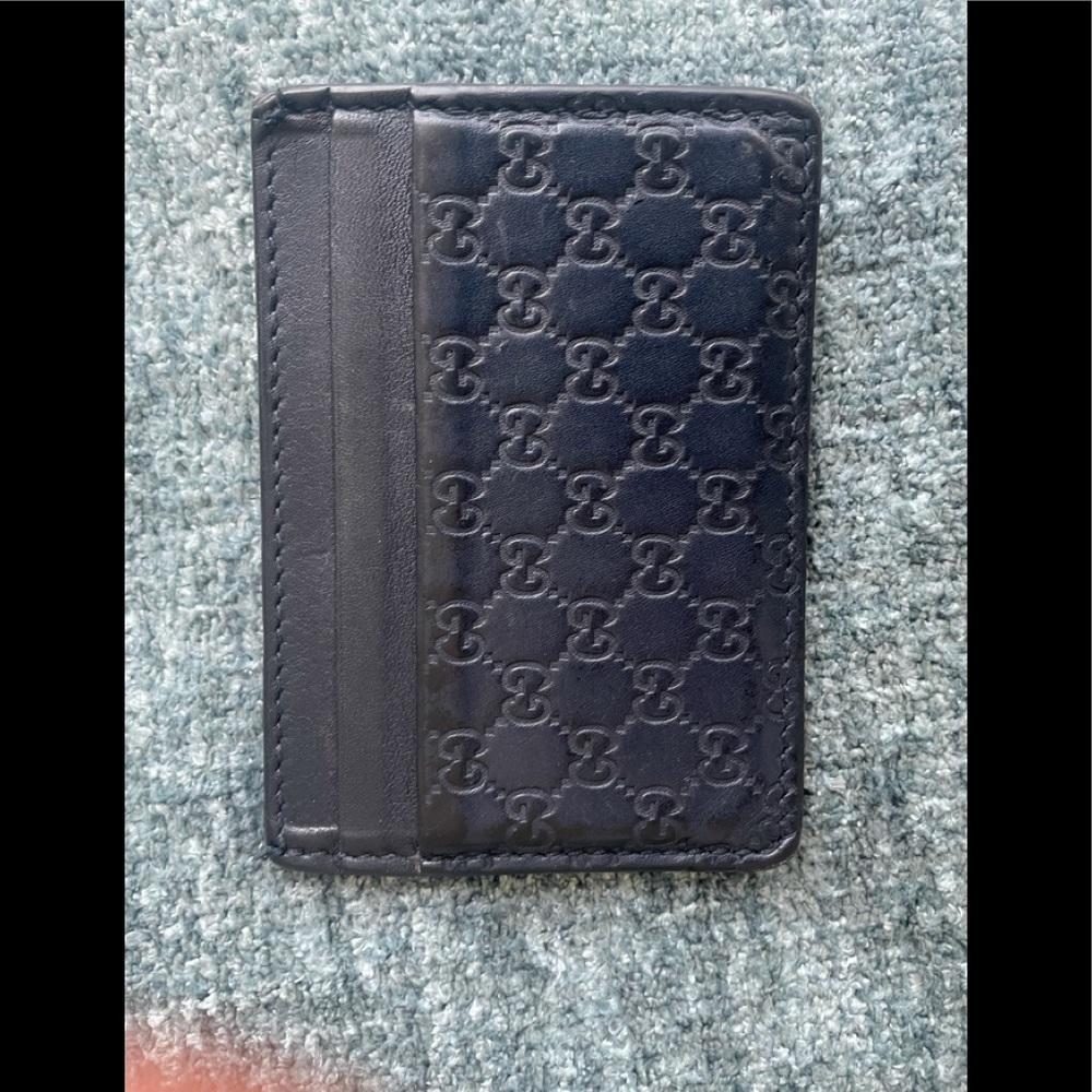 Gucci Card Case with money clip